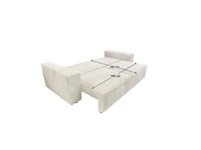 Detail produktu KONDELA Harpera Big Sofa rozkladacia pohovka s úložným priestorom béžová