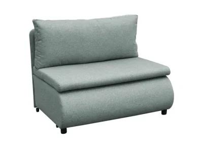 Detail produktu KONDELA Flik rozkladacie kreslo s úložným priestorom mentolová