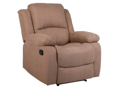 KONDELA Askoy New relaxačné kreslo hnedá