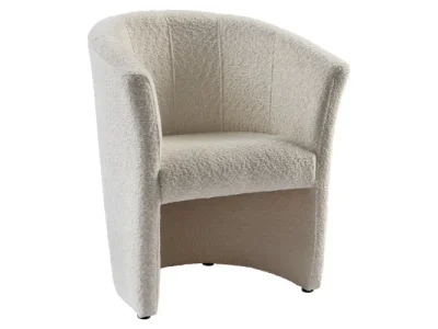 KONDELA Cuba konferenčné kreslo smotanová