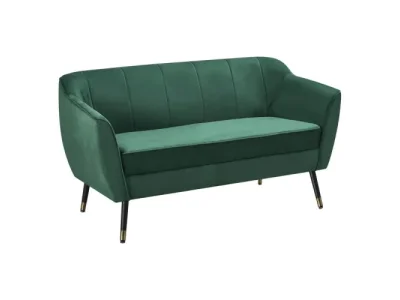 KONDELA Vioda dvojsedačka zelená