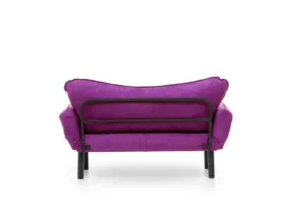Detail produktu 2-miestna pohovka Chatto 140 cm fialová