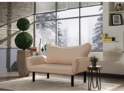 2-miestna pohovka Chatto 140 cm krémová