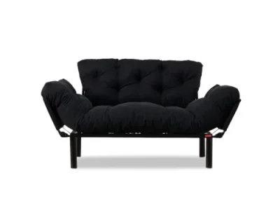 Detail produktu 2-miestna pohovka Nitta 155 cm čierna