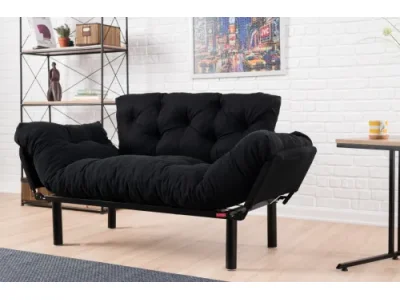 2-miestna pohovka Nitta 155 cm čierna