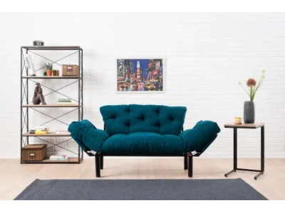 Detail produktu 2-miestna pohovka Nitta 155 cm petrolejová