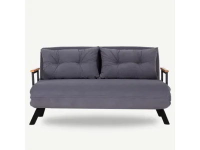 Detail produktu 2-miestna pohovka Sando 133 cm sivá