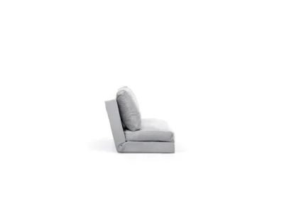 Detail produktu 2-miestna viacúčelová pohovka Taida 120 cm sivá