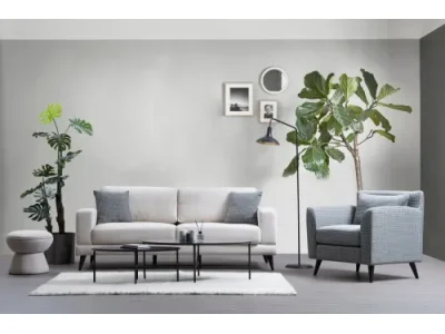 Detail produktu 3-miestna pohovka Nordic 210 cm béžová