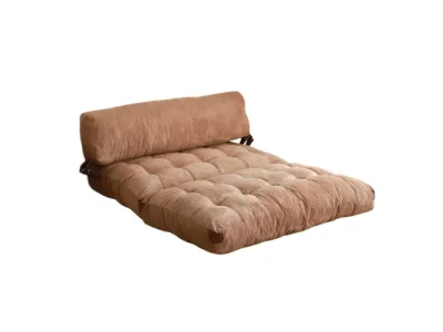 Detail produktu Dvojmiestna futónová rozkladacia pohovka Kadife camel