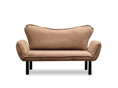 Detail produktu Dvojmiestna pohovka Chatto 150 cm svetlohnedá