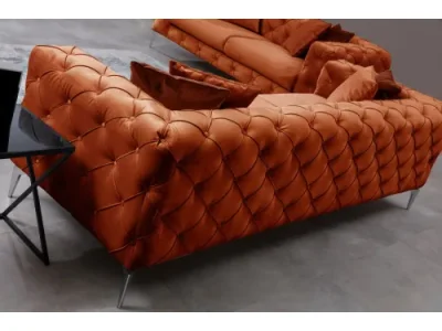 Detail produktu Dvojmiestna pohovka Como 197 cm oranžová