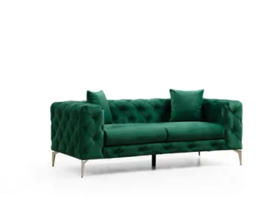 Dvojmiestna pohovka Como 197 cm zelená