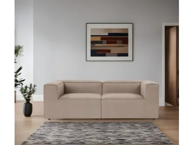 Detail produktu Dvojmiestna pohovka Fora 248 cm hnedá