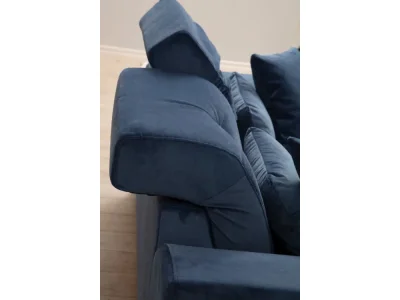 Detail produktu Dvojmiestna pohovka Frido 185 cm modrá