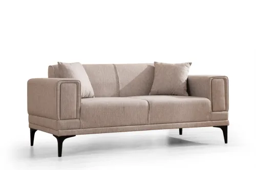 Dvojmiestna pohovka Horizon 170 cm svetlohnedá