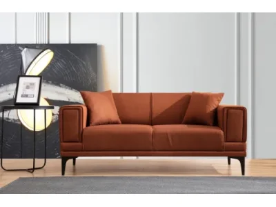 Detail produktu Dvojmiestna pohovka Horizon 170 cm tehlová