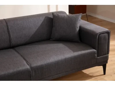 Detail produktu Dvojmiestna pohovka Horizon 170 cm tmavo sivá