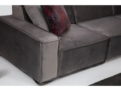 Detail produktu Dvojmiestna pohovka Lego 215 cm sivá