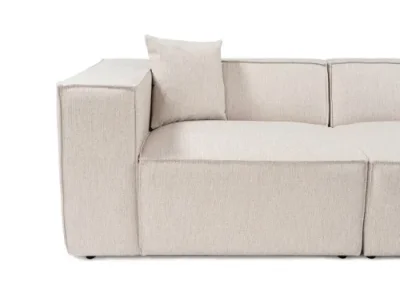 Detail produktu Dvojmiestna pohovka Lora 220 cm béžovo-hnedá