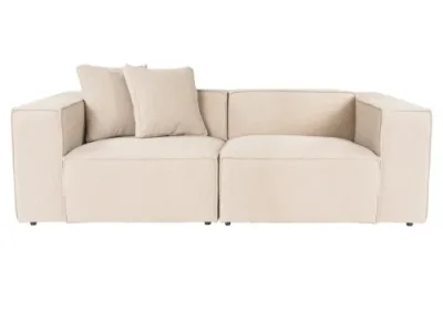 Detail produktu Dvojmiestna pohovka Lora 220 cm broskyňová