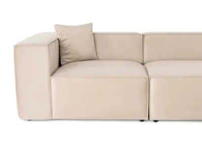 Detail produktu Dvojmiestna pohovka Lora 220 cm krémová