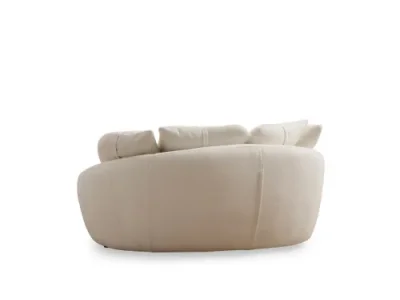 Detail produktu Dvojmiestna pohovka Midye 155 cm krémová