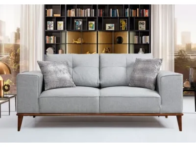 Dvojmiestna pohovka Montana 184 cm šedá