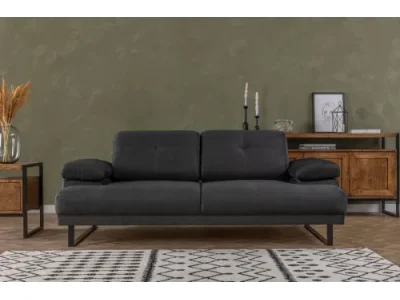 Detail produktu Dvojmiestna pohovka Mustang 199 cm antracitová