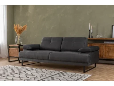 Detail produktu Dvojmiestna pohovka Mustang 199 cm antracitová