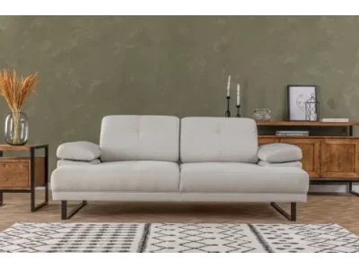 Dvojmiestna pohovka Mustang 199 cm biela