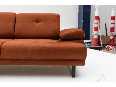 Detail produktu Dvojmiestna pohovka Mustang 199 cm oranžová