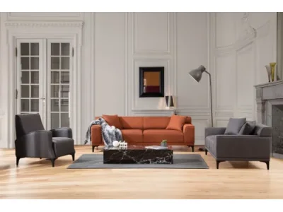 Detail produktu Dvojmiestna pohovka Petra 163 cm antracit