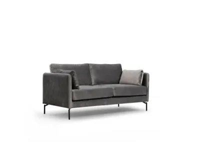 Detail produktu Dvojmiestna pohovka Sino 177 cm sivá