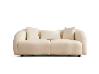 Detail produktu Dvojmiestna pohovka Venedik 190 cm boucle krémová