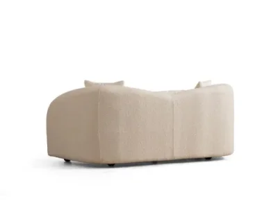 Detail produktu Dvojmiestna pohovka Venedik 190 cm boucle krémová