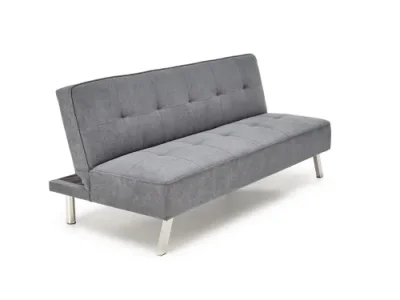 Dvojmiestna rozkladacia pohovka Carlito 175 cm sivá