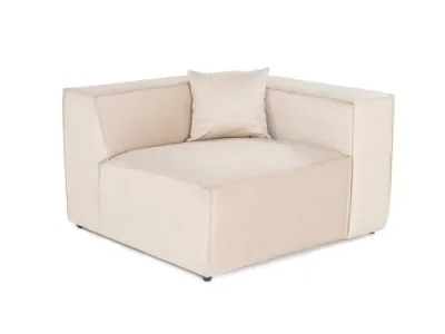 Modul pohovky Lora krémový pravý