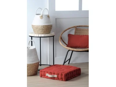 Detail produktu Polštář na podlahu Duo 45 cm cihlový