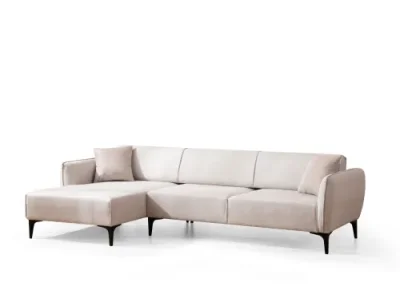 Detail produktu Rohová sedacia súprava Belissimo 270 cm biela ľavá