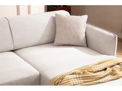 Detail produktu Rohová sedacia súprava Belissimo 270 cm biela pravá