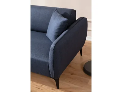 Detail produktu Rohová sedacia súprava Belissimo 270 cm modrá ľavá