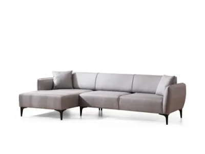 Detail produktu Rohová sedacia súprava Belissimo 270 cm svetlosivá ľavá