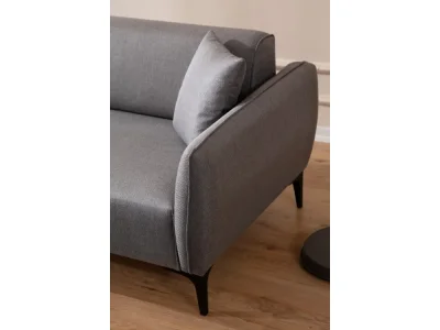 Detail produktu Rohová sedacia súprava Belissimo 270 cm svetlosivá ľavá
