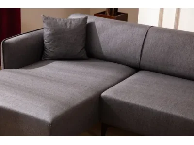 Detail produktu Rohová sedacia súprava Belissimo 270 cm tmavosivá ľavá