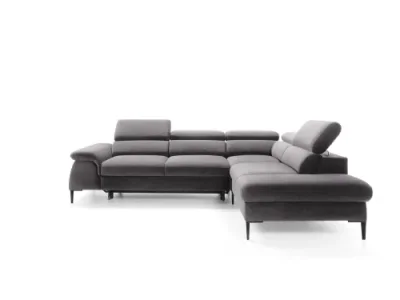 Detail produktu Rohová sedacia súprava Blues L sivá pravá