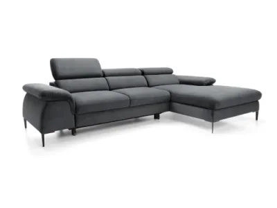 Detail produktu Rohová sedacia súprava Blues M sivá pravá