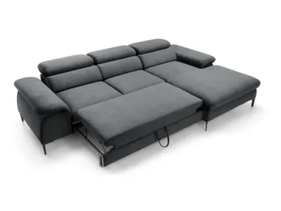 Detail produktu Rohová sedacia súprava Blues M sivá pravá