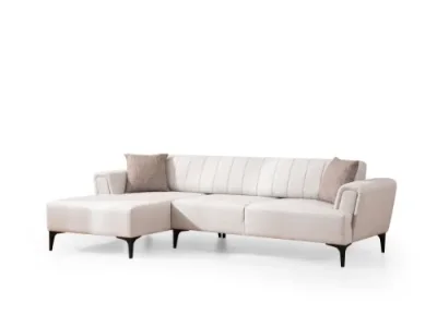 Detail produktu Rohová sedacia súprava Hamlet 270 cm ecru ľavá