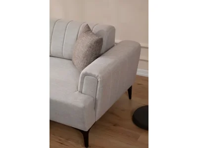 Detail produktu Rohová sedacia súprava Hamlet 270 cm ecru ľavá